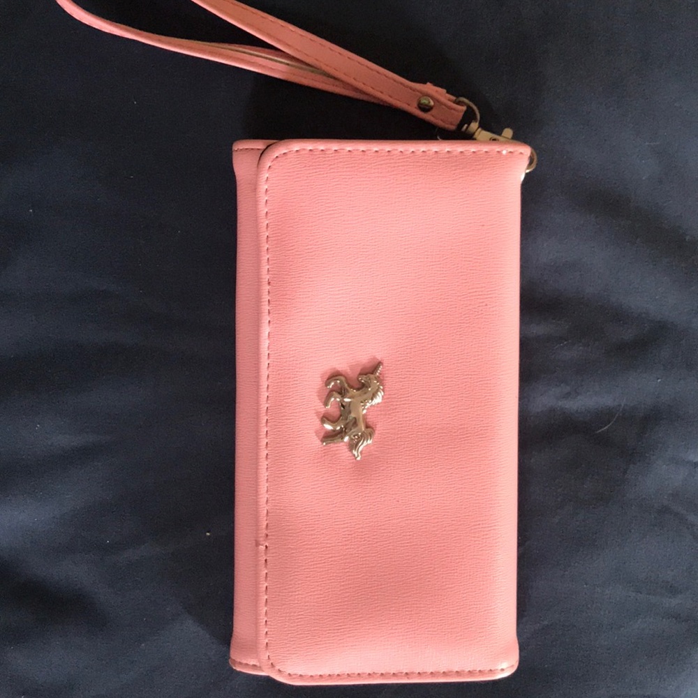 Pink wallet